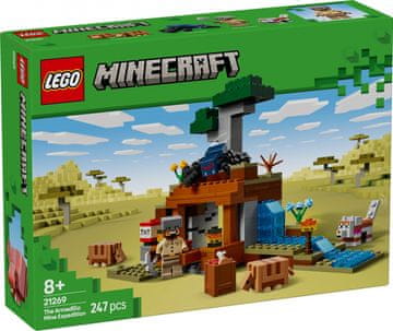 slomart LEGO Minecraft 21269 "Iskanje u rudniku s oklopnom ribom" komplet
