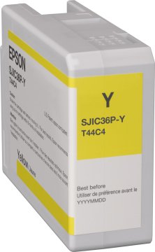 Epson Sjic36P(Y) V-5UTP-005B žuti uložak s tintom, C13T44C440