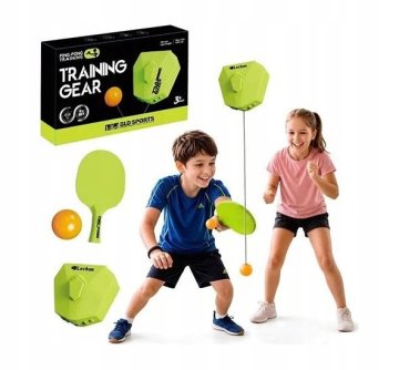 SET ZA TRENING STOLNOG TENISA S VISEĆIM PLOŠČAMA ZA STOLNI TENIS ZA DJECU 3+ GODINE