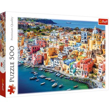 Northix Trefl Puzzle Procida Italija, 500 kom