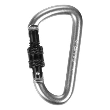 Salewa Unisex karabinka D-SHAPE srebrna 00-0000034102_0999