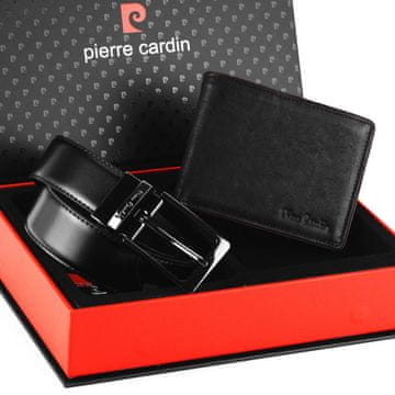 Pierre Cardin Muški poklon set, prava koža, ZG-78-BR