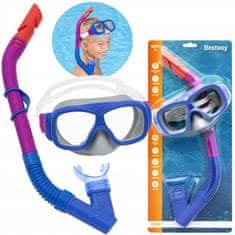 Bestway set maska s disalicom za ronjenje PLAVA 7+ 24032