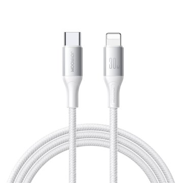 Northix Joyroom Flash Series kabel za brzo punjenje USB-C na Lightning 30W, 1m - bijeli