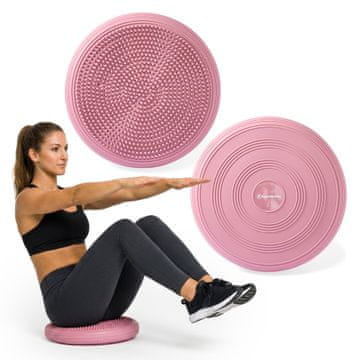 HyperMotion Senzomotorički jastuk veličine 33 cm za uredsku stolicu - nosivost 90 kg, trening ravnoteže, masaža stopala, uključena pumpica