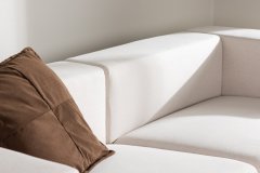 Venture Design AB Sofa Lumi 3-sjedala 94x238x70 cm Bijela