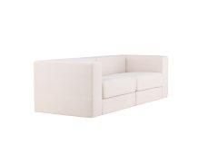 Venture Design AB Sofa Lumi 3-sjedala 94x238x70 cm Bijela