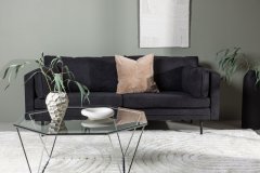 Venture Design AB Sofa Boom 90x203x84 cm Crna