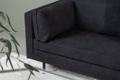 Venture Design AB Sofa Boom 90x203x84 cm Crna