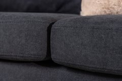 Venture Design AB Sofa Boom 90x203x84 cm Crna