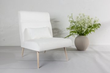 Venture Design AB Fotelja Bloom 89x95x70 cm Bijela
