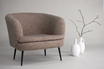 Venture Design AB Fotelja Nordkoster 80x75x81 cm Bež