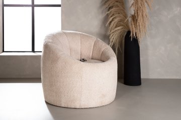 Venture Design AB Jednosed Warren 80x72x77 cm Bež