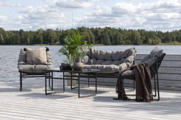 Venture Design AB Sofa set Tina, stol 45x50x95 cm, crni čelik