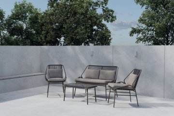 Venture Design AB Set sofa 70x85x118 cm smeđa