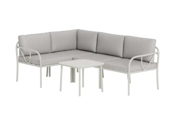 Venture Design AB Kutna garnitura Hydra, sofa 72x68x138x196 cm, stol 42x55x55 cm, smeđa