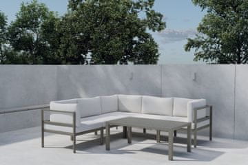 Venture Design AB Kutna garnitura Copacabana 70x218x218 cm smeđa