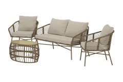 Venture Design AB Set sofa 73x75x160 cm smeđa