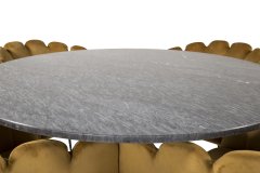 Venture Design AB Set za blagovanje Estelle Limhamn stol 106x75 cm stolica 54x77x61 cm žuta