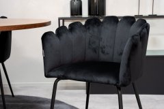 Venture Design AB Set za blagovanje Stol i stolice Copenhagen Limhamn Stol 140x75 cm smeđa crna