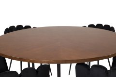Venture Design AB Set za blagovanje Stol i stolice Copenhagen Limhamn Stol 140x75 cm smeđa crna