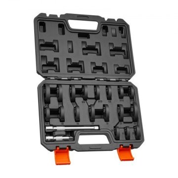 VEVOR Set ključeva s vilicom 20 komada 3/8" pogon metrički i SAE
