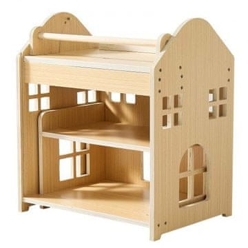 VEVOR Montessori set za odvikavanje od pelena s stolom i stolicom 3 u 1 s odvojivom pločom za kredu