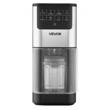 VEVOR Aparat za sladoled 7-u-1 za gelato, sorbet, milkshake, smrznuti jogurt, lagani sladoled