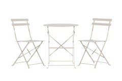 Venture Design AB Set za kafić Tao, stol za kavu 60x60x71 cm, bež