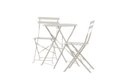 Venture Design AB Set za kafić Tao, stol za kavu 60x60x71 cm, bež