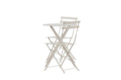 Venture Design AB Set za kafić Tao, stol za kavu 60x60x71 cm, bež