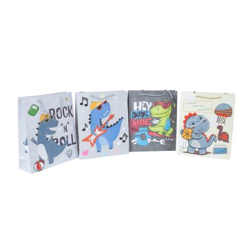 Homestar Poklon vrećica DINO M 26x32x10 cm mix