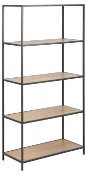 Homestar Polica SEAFORD 77x35x150 cm hrast