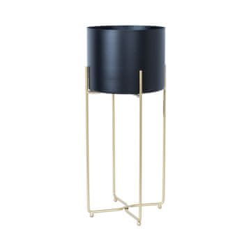 Homestar Stalak za cvijeće DEIA L 24,5x23,5x57 cm crno-zlatni
