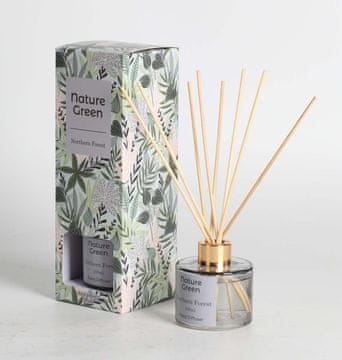 Homestar Difuzor mirisa s štapićima Nature Green 100 ml