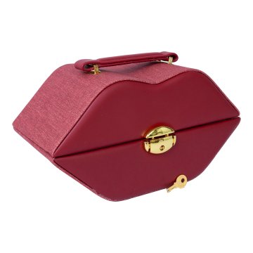 Homestar Kutija za nakit SEZANE LIPS 25x12x12,5 cm, crvena