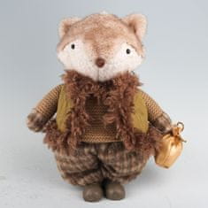 Homestar Dekoracija FAB ROBIN H37,5cm zeleni lisac