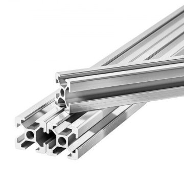 VEVOR Aluminijski ekstrudirani profil 2020 10 komada 1000 mm 39.37 inča srebrni