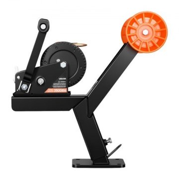 VEVOR Stalak za vitlo prikolice za brod s valjkom 1588 kg 6.1 m narančasti poliester remen