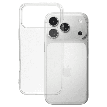 Onasi Ultra tanak silikonska maskica za iPhone 17 Pro - prozoren
