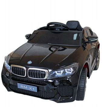 D&R Električni automobil za djecu s baterijom. BM-IX1 CRNI