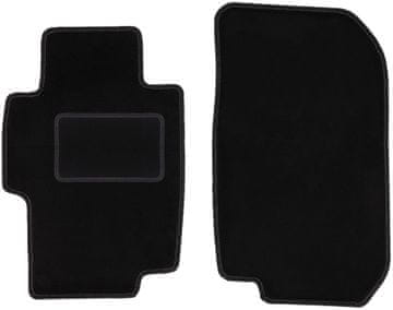 Prednje auto prostirke za: Honda Accord VII limuzina, karavan, tourer, Type-S (2002-2008) crne