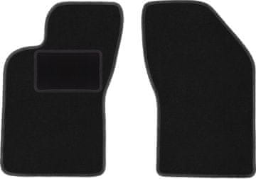 Prednje auto prostirke za: Fiat Coupe I coupe (1994-2000) crne