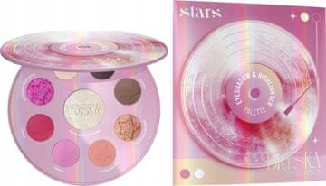4Stars Bryska Collection Paleta za šminkanje, sjenila za oči + highlighter