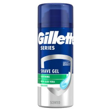 Gillette Series Sensitive gel za brijanje za muškarce s aloe verom 75 ml