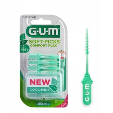 GUM Soft-Picks ene interdentalne četkice, srednje veličine 40 kom
