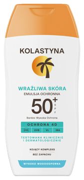 kolastyna SENSITIVE SKIN losion za zaštitu od sunca vodootporni SPF 50+
