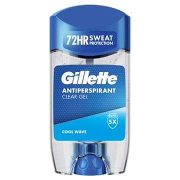 Gillette Cool Wave antiperspirant gel za muškarce, 48 sati, 70 ml