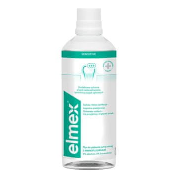 Elmex Sensitive vodica za ispiranje usta, okus mente 400 ml