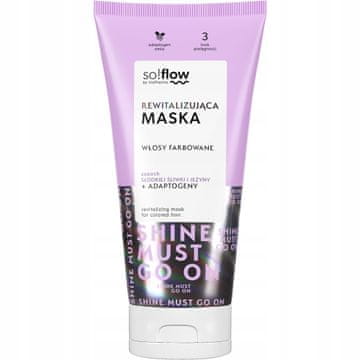 Flo BY VIS PLANTIS revitalizirajuća maska za obojenu kosu, miris
